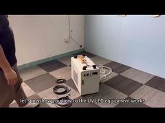 OEM ODM 365nm 395nm 水冷蔵 高功率ランプ 機械 UV LED インク 固化