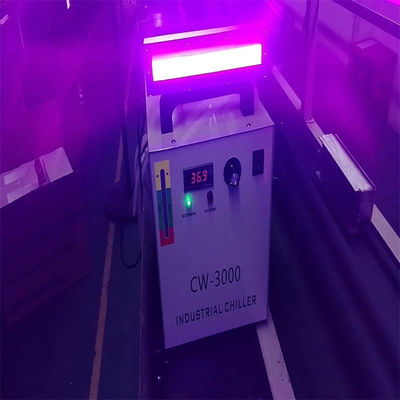 ランプ600W 395nm 220x20mmの水冷を治すラベル プリンター紫外線LED