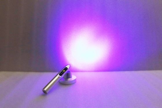 395nm UVブラックライトペンライト充電式バッテリー 5W紫外線検査懐中電灯