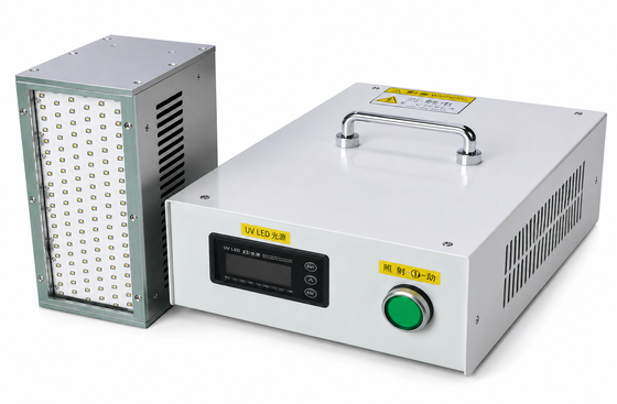 400W 空気冷却 395nm 高功率UVL LED固化ランプ 工業用