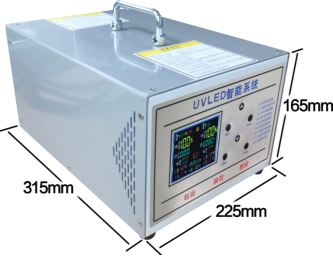 高速産業用 UV 硬化システム用 365nm 320W 空冷 UV LED リニア光源