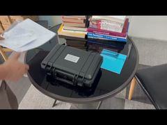 ミニ防水LED UV懐中電灯 ハンドヘルド 42mm×42mm×113mm サイズ