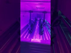 UV LEDインク硬化用ハイパワーUV LEDランプマシン展示