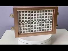 インク/バニッシュ/コーティング用の900W 18w/Cm2 UV LED硬化ランプ75x75mmを紹介します。