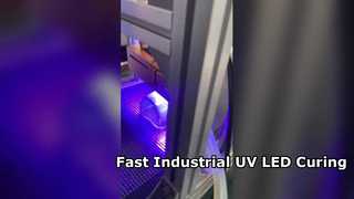 高速コーティング用産業用 UV LED 硬化システム