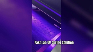 ラボの効率を高めるデスクトップ UV LED コンベア硬化システム