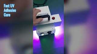 詳細: UV 粘着材料用の高出力 UV 硬化装置 365nm