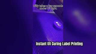 スクリーン印刷用高速 UV LED 硬化システム