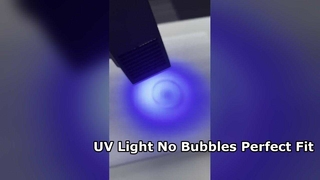 UV光硬化スクリーンプロテクターUV接着剤気泡なし